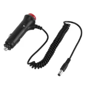 12V 24V 汽車摩托車點煙器插頭適配器電纜,帶開關保險絲