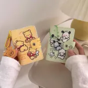 卡通零錢包 可愛錢包✨可愛帕恰狗卡通卡包女款小眾大容量多卡位便攜小巧駕駛證件零錢包 迷你錢包