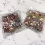 香菇造型流沙包 奶黃/芝麻 10顆入