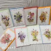 ONEDAY ✨乾燥花手工卡片 畢業卡片 祝福卡 生日卡片 乾燥花卡 卡片 賀卡 喜帖