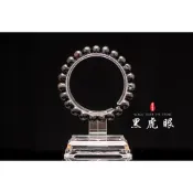 【黑虎眼石 南非閃電虎眼手珠/手串】黑虎眼 閃電紋虎眼石︱晶寶書畫文玩藝品ya469