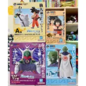 日版 一番賞 七龍珠 A賞 孫悟空 貓仙人 B賞 天神 C賞 亞奇洛貝 D賞 神龍 最後賞 比克大魔王 金證 龜仙人