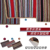 吸水腳踏墊 瀝乾地墊 門墊 防滑地墊 腳墊 踏墊 浴室客廳廚房去塵 居家用品 客製化禮品專家0334