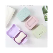 (店+)攜帶式肥皂盒 笑臉款 香皂盒 旅行香皂盒 皂盒 旅行皂盒 掀蓋式