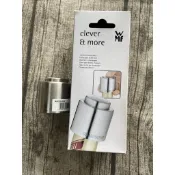 小口米 德國代購 WMF Clever & More 按壓式 不銹鋼 香檳酒瓶塞 封酒器