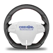 細活Ceehor專業汽車方向盤 [細活方向盤] 全牛皮款 ELANTRA SPORT HYUNDAI 現代 變形蟲方向盤