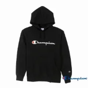 Champion Basic Logo 經典款連帽Tee 黑色