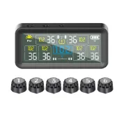 鴻運通商行 【全天候監控】TPMS 6輪胎壓監測器 小貨車專用 精準數據識別 自動報警 設備安全保障