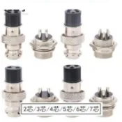 航空接頭 金屬接頭 航空頭 12mm 16mm 公 母 2P 3P 4P 5P 6P 7P 8p GX12 GX16