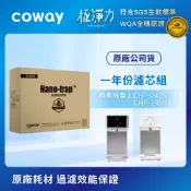 【HOTAI購】【Coway】適用CHP241N、CHP242N｜Coway奈米高效6吋濾芯組(一年份)