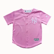 正品 MLB美國職棒 Majestic青年版 紐約 洋基隊 NY Yankees  粉紅棒球衣 女版 親子裝 無背號