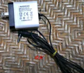 power cable【AC IN 原廠專用電源線 24V=1A】EUPA燦坤電風扇TSK-F1430D