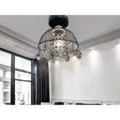 (店+)MO0084 美術燈 吸頂燈 客廳吸頂燈 餐廳吸頂燈 主臥吸頂燈 房間吸頂燈  吧檯吸頂燈 玄關吸頂燈 梯間吸頂燈  1燈水晶燈  E27燈頭 { 自然光燈飾工廠 }