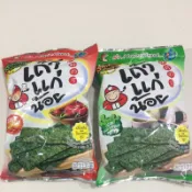 泰國小老闆海苔片 32克 裝。原味 辣味2款 真的好吃 但是很澎鬆