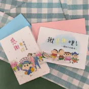 💗正版現貨💗蠟筆小新 卡片 手繪 萬用卡片 生日卡 小新 萬用卡 禮物卡 禮物 燙金 可愛 造型卡片 插圖 禮物 大卡片
