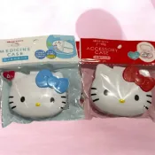 【現貨/日本代購】大創正版 三麗鷗 Hello Kitty 造型收納盒 隨身藥盒 4格分裝藥盒 飾品收納盒 凱蒂貓大臉盒