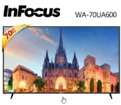 【Infocus鴻海】70吋 4K智慧連網液晶顯示器 WA-70UA600-(二手電視專賣店)-223(日本面板)