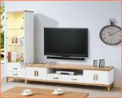 *實木之家*現代雙色電視櫃L型-9尺#Y23電視櫃系列L型414-6~實木TV電視櫃 長櫃 矮櫃 收納櫃