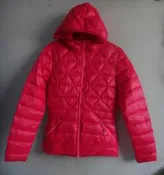 楹 ~ 正品 NIKE 550 桃紅色 輕羽羽絨外套 size: M