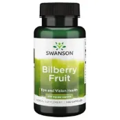 🍇 Swanson 山桑子果實膠囊 (Bilberry Fruit) 470 毫克 100 粒