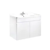 (店+)ITAI一太 極簡美學 白色雙門浴櫃組(EC-9335-60B/70B/80B)
