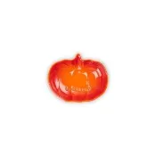 【Le Creuset】瓷器南瓜盤-小(火焰橘-無盒)