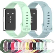 華為手環 11 11 Pro 腕帶彩色替換錶帶運動軟腕帶手鍊矽膠軟 HUAWEI BAND11 11Pro