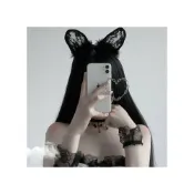 (店+)°• 𝘔𝘖𝘔𝘖𝘕𝘈 • 羽毛毛兔女郎髮箍 百搭單品 L887