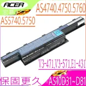ACER 宏碁 AS10D31電池E1-732 E1-741 E1-751 E1-771 V3-471 V3-571 V3-771 P253 D440 D528 D530 D640 D728 D730