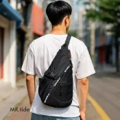 (店+)SPYWALK 輕量防潑單肩包 側背包 健身包 9181 Mr.tide