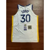 【收藏家先生】｜現貨不用等 ｜NBA｜簽名球衣｜Stephen Curry 球員版 雙認證 親筆簽名球衣