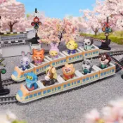 【墊腳石】迪士尼Disney 動物方城市2 火車排排樂盲盒(隨機出貨)【拆封不退】