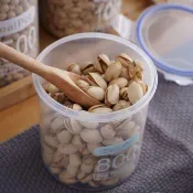 密封罐塑料食品罐儲存儲物罐收納罐五穀雜糧廚房零食冰箱收納盒HS5E