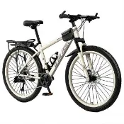 禾日優品 輕便減震公路車 26吋 24速 自行車 腳踏車 單車 減震前叉 防滑輪 贈大禮包 預購15天