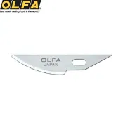 又敗家@日本OLFA筆刀替刃XB157K刀片(3個裝,曲線刃,厚0.45mm)可作為AK-1、AK-3、157B、Ltd-09替刃,適合公仔模型製作、藝術紙張創作切割。美工刀刃 橢圓刃 橢圓形刃 橢圓型刃 弧型刃 弧形刃 曲線刀片 圓刀片 橢圓形刀片 橢圓型刀片 弧型刀片 弧形刀片 曲線刀刃 圓刀刃 橢圓形刀刃 橢圓型刀刃 弧型刀刃 弧形刀刃【全館299超取免運】【APP下單點數4倍送】