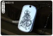 【琢木琦玉 】NS015 鈦鋼 護身符 九天應元雷聲普化天尊 消災賜福 永保平安 護身符墬飾(*加贈竹節鍊)