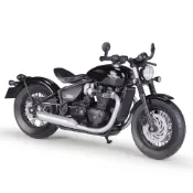 Welly 1:12 Triumph Bonneville Bobber 壓鑄車收藏品愛好摩托車模型玩具