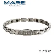 § 全館7折 § 【Mare】㊣316L白鋼手鍊：單波鑽 款【售後服務&保固12個月】
