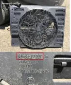 大坡很遠 BMW E65 E66 E67 02-08 水箱風扇馬達 Heat Fan Motor 64546921379