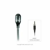 悅適影音教學導覽用品 MU-55L/MU-55LS(3.5phonejack) MIPRO 全指向性領夾式麥克風 3.5插頭/台灣製/黑色膚色