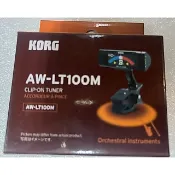 【筌曜樂器】日本 KORG 夾式 調音器 AW-LT100M 長笛 豎笛 薩克斯風 管樂 弦樂適用