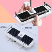 生活用品 蓮蓬頭桿置物架 昇降桿收納架 蓮蓬頭桿沐浴乳置物架 無痕置物架 花灑升降桿置物籃 可刷卡 紙箱包裝