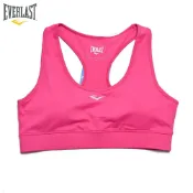 (店+)【EVERLAST】EVERLAST 背心 桃紅 小LOGO 韻律 機能 運動內衣 女 4022190142