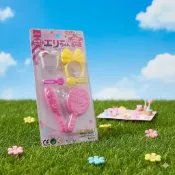 洋娃娃配件 日本大創 芭比娃娃配件 配件套裝 芭比娃娃套裝 芭比娃娃 洋娃娃套裝 公主配件 梳子 髮箍 眼鏡 鏡子 髮夾