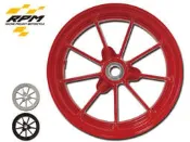 【 輪將工坊 】RPM 九爪 9爪鋁合金輪框送氣嘴 RS CUXI RSZ SF  紅 黑 銀 金