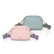 【AMERICAN TOURISTER 美國旅行者】ALIZEE AIMEE 日常休閒抗菌斜肩包/斜背包/女包/側背包(多色可選)