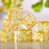 【爆款推薦】桂花凍糕 玫瑰凍糕 桂花糕 水晶桂花糕 廣西桂林特產 桂花糖軟糖  零食糕點 休閒零食