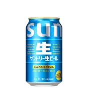 【宸瀧煙酒量販】三得利 生啤酒 350ML (24入)