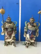 石灣陶~門神    馮祖輝