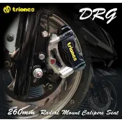誠一機研 川歐力士 DRG 158 龍 輻射100mm 卡鉗座 煞車 剎車 大輻射 卡座 對四卡座 改裝 三陽 SYM